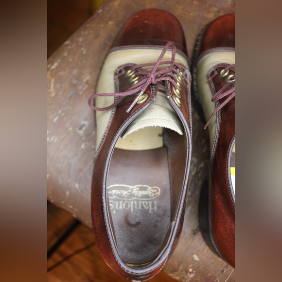 Leather Oxford wedge shoe Hanlons - Picture 6 of 6